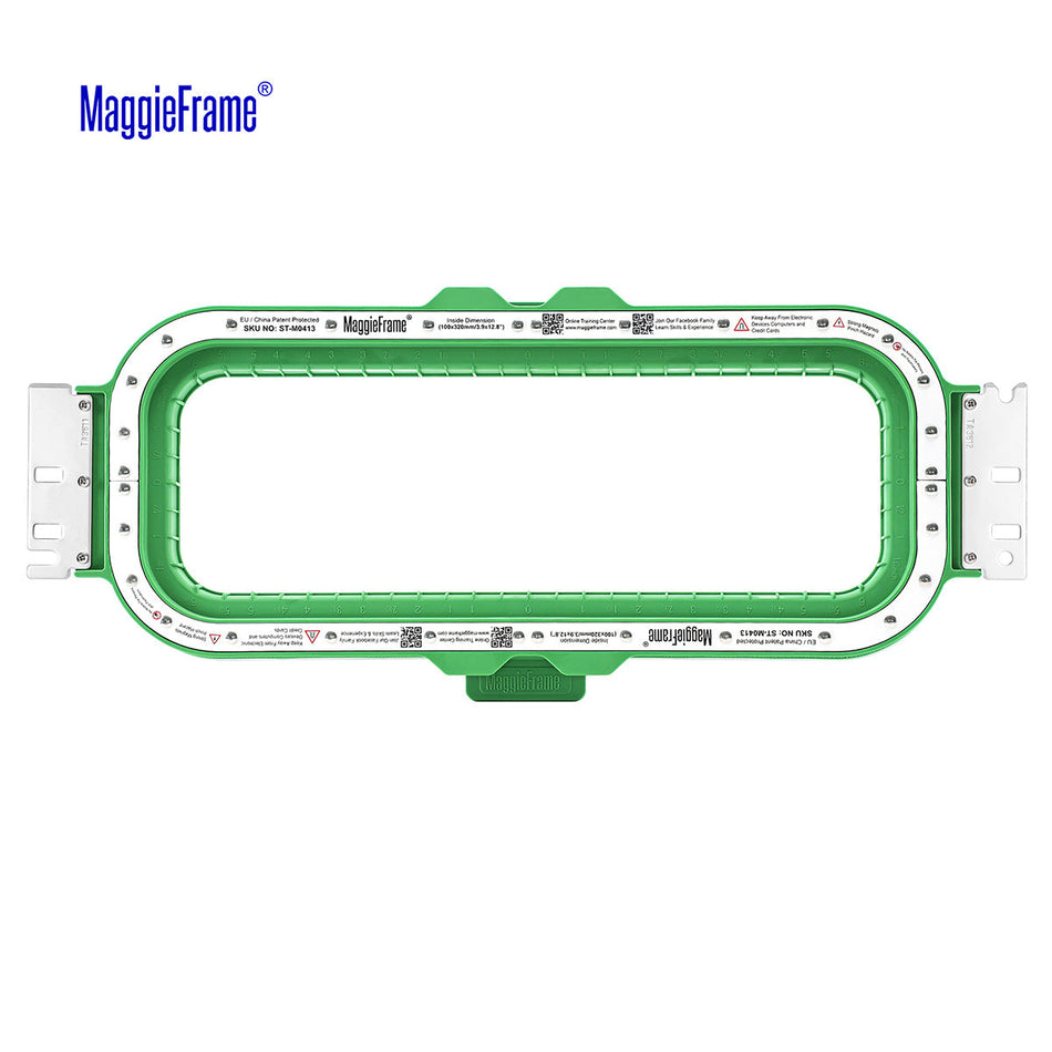 MaggieFrame Magnetic Hoop 3.9"x12.8" | 100x320mm for Holiauma