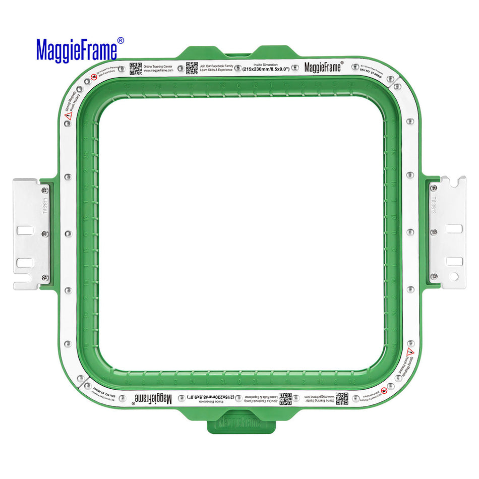 MaggieFrame Magnetic Hoop 8.5"x9" | 215x230mm for Holiauma