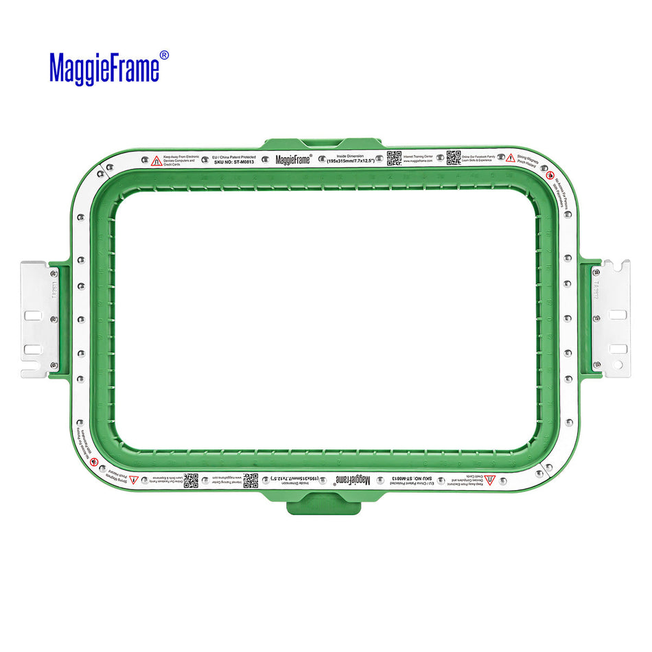 MaggieFrame Magnetic Hoop 7.7"x12.5" | 195x315mm for Holiauma