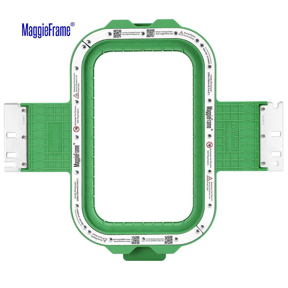 MaggieFrame Magnetic Hoop 8.7"x5" | 220x130mm for Holiauma