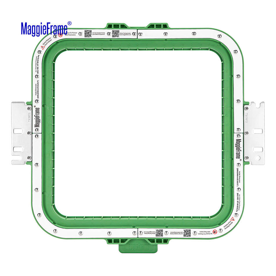 MaggieFrame Magnetic Hoop 9.5" | 240x240mm for Holiauma