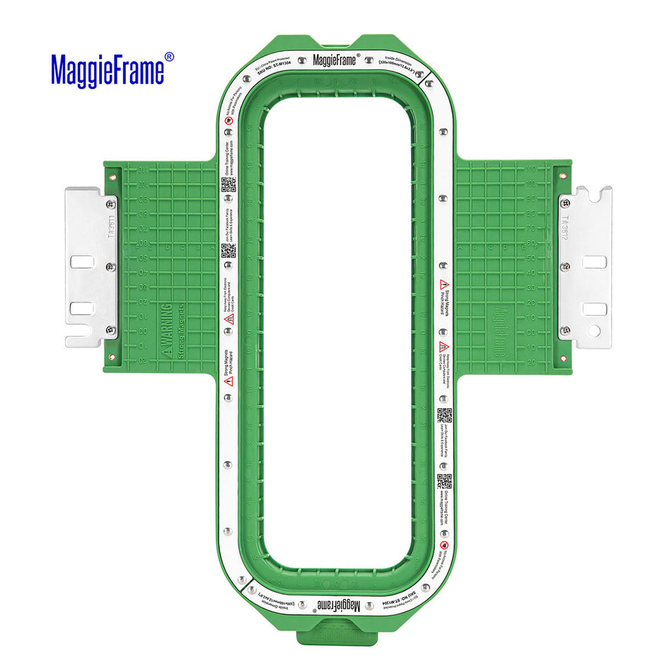 MaggieFrame Magnetic Hoop 12.6"x3.9" | 320x100mm for Holiauma