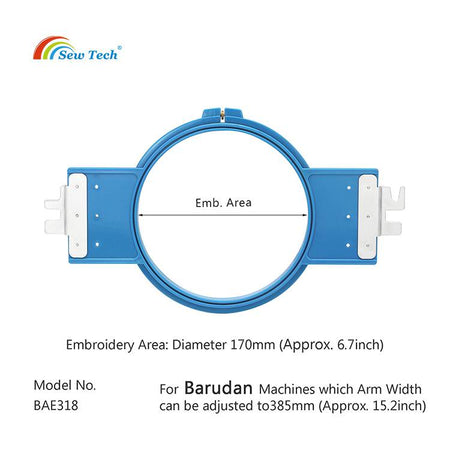 Barudan tubular hoops