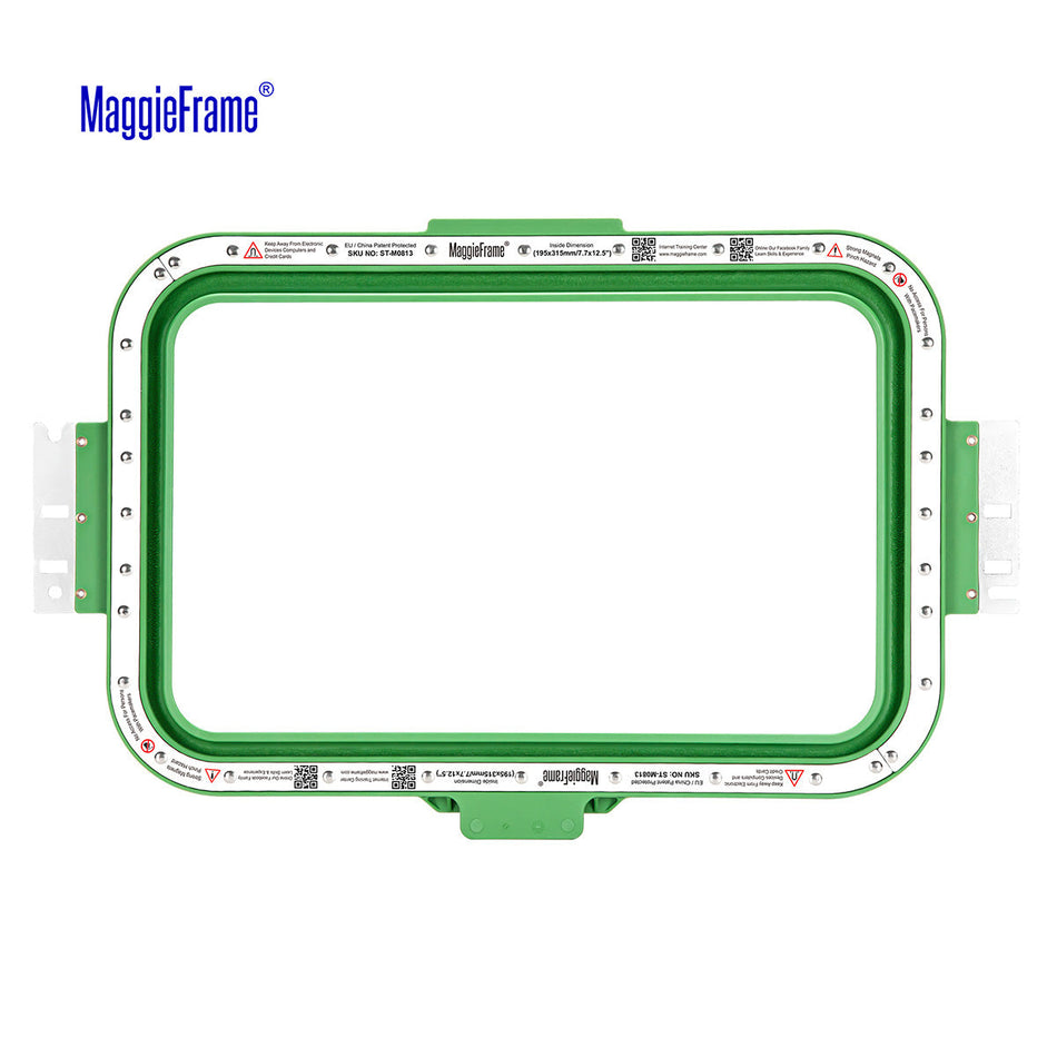 MaggieFrame Magnetic Hoop 7.7"x12.5" | 195x315mm for Holiauma