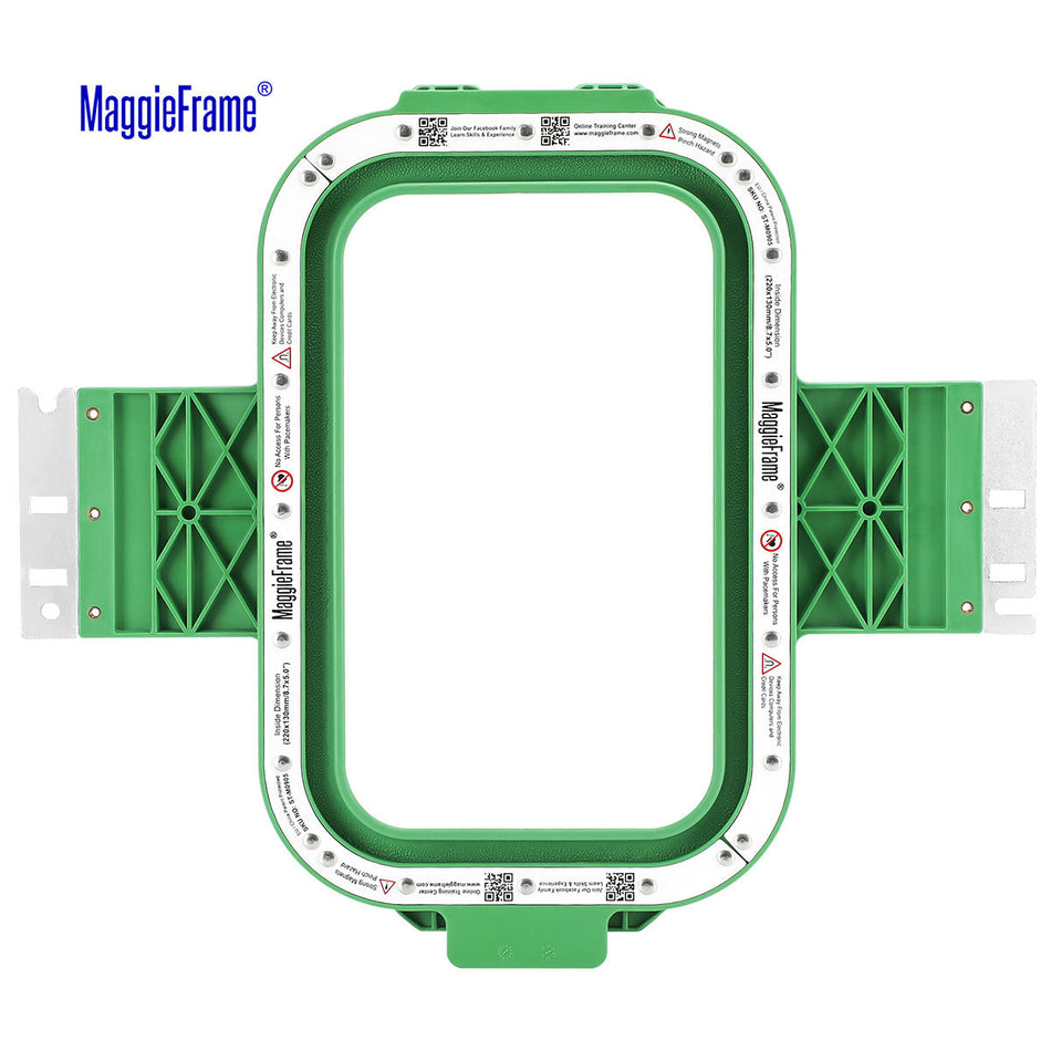 MaggieFrame Magnetic Hoop 8.7"x5" | 220x130mm for Holiauma