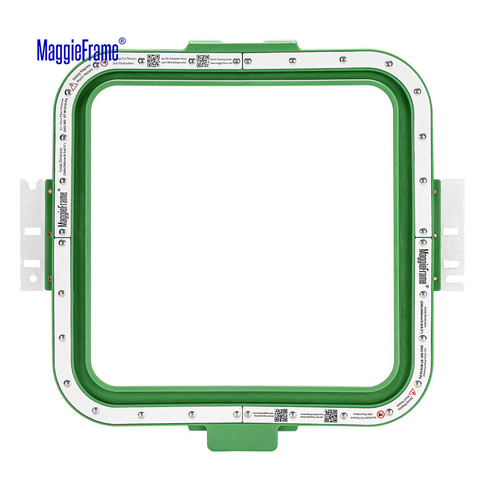 MaggieFrame Magnetic Hoop 9.5" | 240x240mm for Holiauma