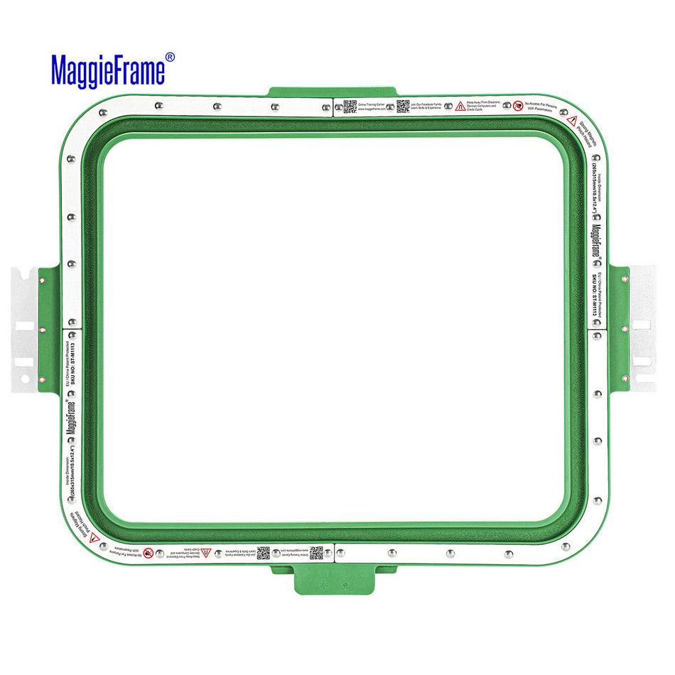 MaggieFrame Magnetic Hoop 10.5"x12.4" | 265x315mm for Holiauma