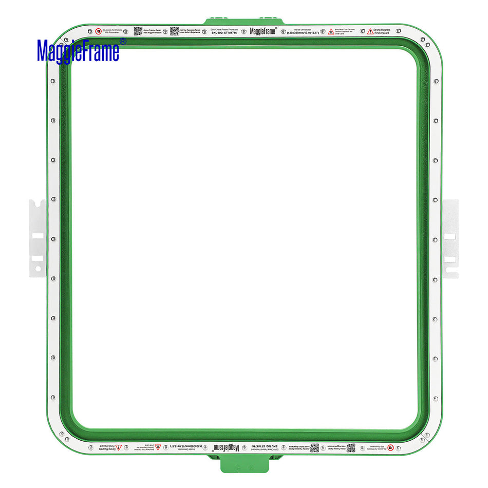 MaggieFrame Magnetic Hoop 17"x15.5" | 430x390mm for Avance