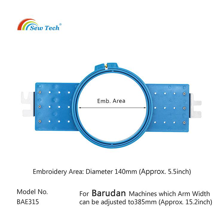 tubular hoop for Barudan