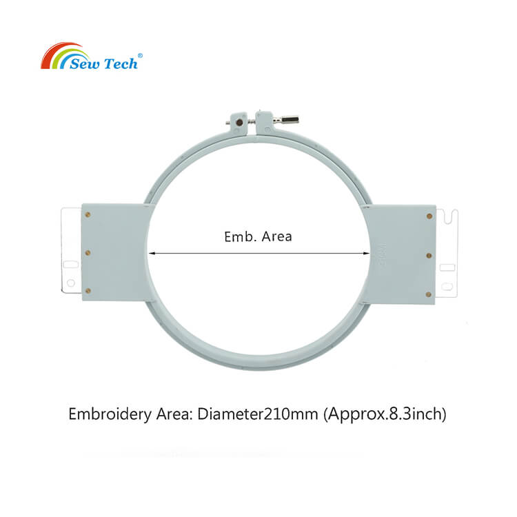 embroidery hoop size