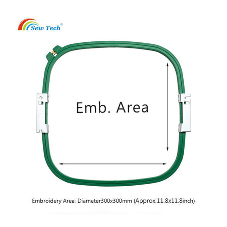 embroidery frame sizes